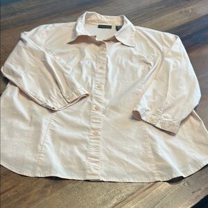 Apostrophe Beige Stretch Shirt